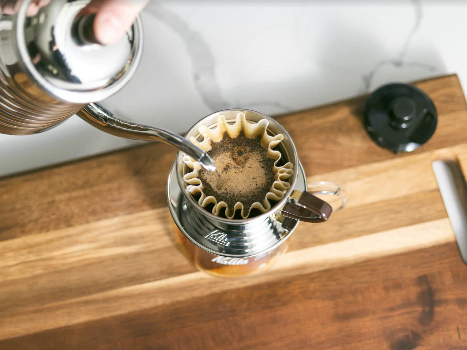Kalita Wave Dripper Stainless Steel (185)
